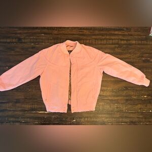 New Stylish Women's Pink Bomber Jacket By DERBYS OF SAN FRANCISCO